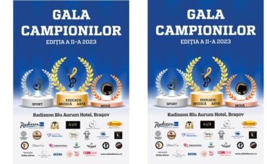 Gala Campionilor 2023 la Radisson Blu Aurum Hotel din Brașov